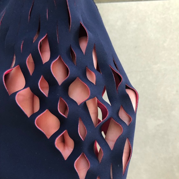 Dion Lee x Carbon 38 Carbon38 perforated  cutout leggings M NWT - Picture 6 of 12